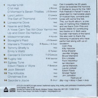 Sleeve Notes